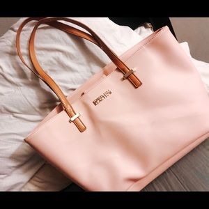 kenneth cole reaction blush pink purse